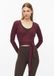 s.Oliver T-shirt V-hals Korte mouw Bordeaux Katoen M
