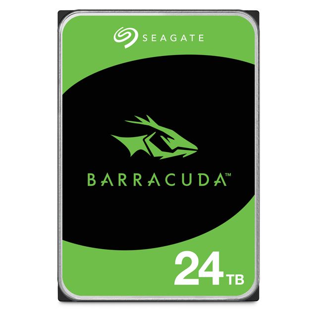 Seagate Barracuda 24TB 3.5" HDD - 7200 RPM - SATA