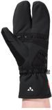 VAUDE Syberia Gants de vélo Unisexe Noir Velcro Polyester Coupe-vent Isolant Réfléchissant Hydrofuge Automne/Hiver 2024 Taille 12