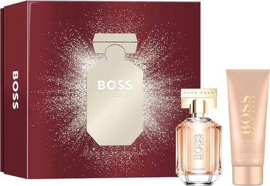 Hugo Boss The Scent for Her Giftset - Eau de Parfum Spray 50ml + Bodylotion 75ml - Women's Gift Set