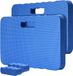 HxBxD:4x46x28cm, Relaxdays Kniekussens - 46x4x28 cm - blauw - 2 stuks