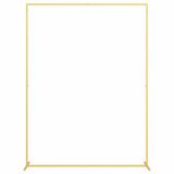 vidaXL Huwelijksboog Goud 150 x 49,5 x 200 cm Staal