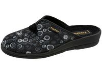 Fischer Pantoffels dames 203620, grootte:42, kleur:Grijs