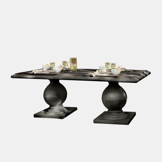 Loberon Tafel Talvero antiekbruin
