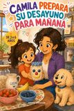 Camila prepara su desayuno para mañana: Un cuento infantil ilustrado para niños de 3 a 6 años para aprender a anticiparse, aprender a cocinar y tener paciencia; cuentos para antes de dormir