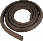 Amig Randbescherming strip - 2 meter - Zelfklevend - Bruin - Rubber