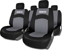 Sparco Autostoelhoezenset Grijs - Polyester - Universeel