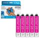 Epson Magenta cartouches d'encre pour Epson 604XL, 5 pièces