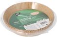 Papstar, 100 bakpapiertjes Ø 23 cm · 4,5 cm bruin voor heteluchtfriteuses