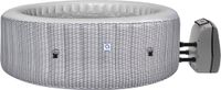 Lechpol Opblaasbare Jacuzzi 6 Personen – Spa voor Buiten – Hydromassage – Verwarming tot 42°C – 204 x 70 cm – Zilver