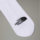 The North Face Multi Sport Invisible Sock 3P Unisex Katoen Maat 35-38 FN4 TNF White