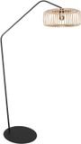 Anne Lighting Anne Light Home Zwarte vloerlamp Zig-Zag 4250ZW
