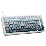 The G-Lab KEYZ Elite 300 HE GRW - Magnetisch gaming toetsenbord Hall Effect 75% AZERTY FR, Bedraad USB, 8000 Hz Rapid Trigger, Verstelbare Actuatie 0,01 mm, PBT Hot-Swap, RGB & Macro’s - Windows/Mac