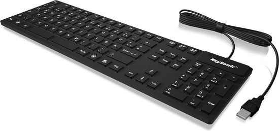 Keysonic KSK-8030IN (UK) Industrietastatur 105T Zwart USB