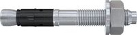 Fischer FAZ II Plus 12/20 K EV Ancrage traversant - Acier zingué (20 pièces)