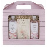 Bohemia Gifts & Cosmetics Rose Bath Care Set ( Růže ) - Gift Set Péče Do Koupele