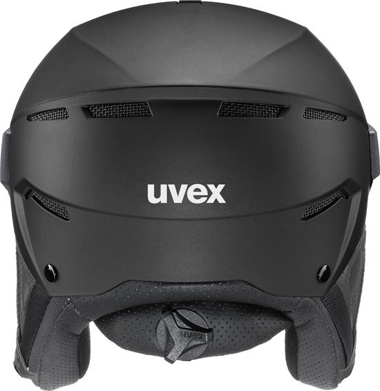 UVEX instinct visor, Skihelm Unisex-Volwassene, black mat, 53-55 cm