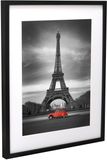 Art & BD BD art Fotolijst Zwart MDF 40x50 cm Passe-partout 30x40 cm