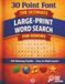 Ultimate Senior 30-Font Large Print Word Search