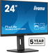 iiyama ProLite XUB2497HSN-B2 - 24 inch Full HD IPS Monitor - USB-C Dock, USB-Hub, Adjustable