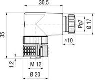 Hirschmann GDME 2011 933 029-100-1 Zwart