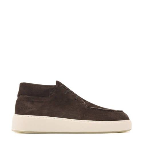 Nubikk Jiro Gio suède enkelboots donkergrijs
