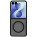 Just in Case Military Grade Kunststof Back Cover Zwart Magnetisch Samsung Galaxy Z Flip 8