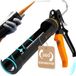 HARDTWERK cartridgepers siliconenspuit HYDRO met cartridgesnijder [18:1 overbrenging] Professionele siliconenspuit cartridgepistool voor 150-310 ml afdichtings- en lijmcartridges (siliconen, acryl enz.)
