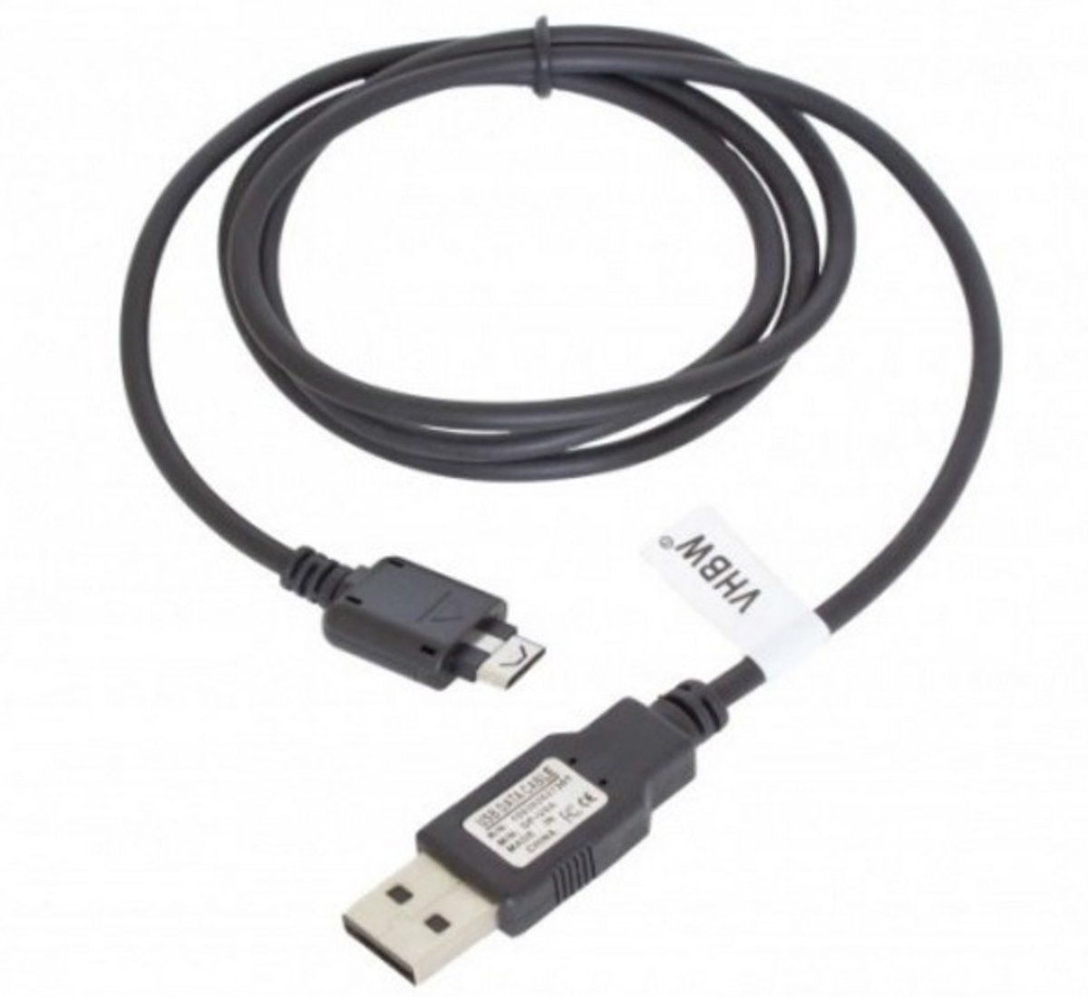 VHBW USB Kabel voor LG GSM DK 80 G - 4250318615601