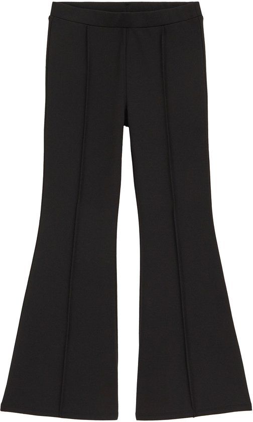 WE Fashion Meisjes flared legging Zwart - Maat 122