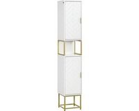Kleankin Kolomkast 30x30x170.7cm MDF Wit