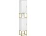 Kleankin Kolomkast 30x30x170.7cm MDF Wit