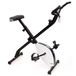 Galileo Casa 5906171 Slimmy hometrainer met led-display, 5 functies, ruimtebesparende klapconstructie, wit, zwart