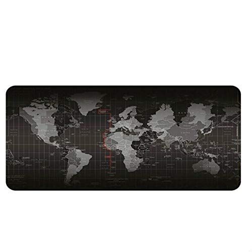 Shot Case Muismat voor PC Sony Vaio toetsenbord kantoor map waterafstotend 40 x 90 cm (zwart)