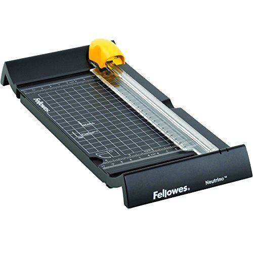 Fellowes Neutrino zwart Foto-rolsnijmachine