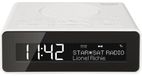 Radio-réveil Dab+ FM écran dimmable - haut-parleur 1,5 W - antenne télescopique - Blanc - Chambre