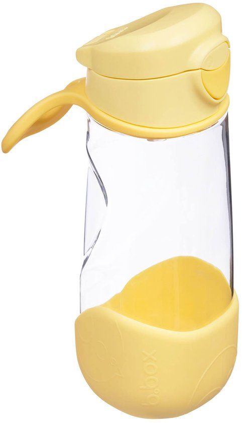b.box Sportdrinkfles en Waterfles | Eenvoudig Vast te Houden Fles met Lekvrij Deksel | Cool Modern Kindvriendelijk Ontwerp, Kantel en Neem een Slokje | 450 ml