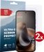 Rosso Screen Protector Geschikt voor Motorola Moto G77 | Ultra Clear Duo Pack | TPU Folie | Case Friendly Beschermfolie | 2 Stuks