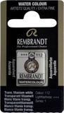 Rembrandt water colour napje Trans. Titanium White (112)