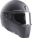 Bandit Casque moto Alien II, noir mat, taille M (57/58)