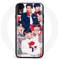 Maniacase Etui voor iPhone X BTS Poster