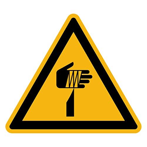 Ambiance Sticker Waarschuwingsstickers - Driehoekig - 60x60cm - Zelfklevend - Waterdicht & UV-bestendig