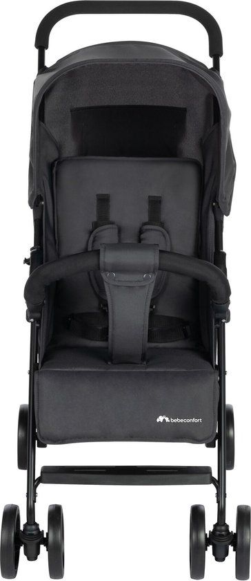 Bebeconfort Foggy Buggy - Mineral Graphite - Lichtgewicht en compacte buggy - Vanaf de geboorte tot 15 kg