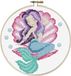 Needleart World Zeemeermin voorbedrukt borduren (pakket)