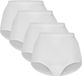 Ten Cate 4-Pack High Waist Dames Slip - Wit - XL