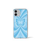 ERT GROUP mobiel telefoonhoesje voor iPhone 12 Mini Babaco patroon Butterflies 001