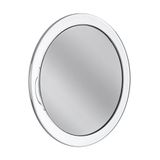 TATAY Vergrotende spiegel X8 met zuignappen, diameter 15 cm, zwart