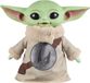 Mattel Europa B.V. Star Wars The Mandalorian & Grogu Film Grogu Rondel Ontwerp Vinyl Hoofd Zacht Pluchen Lijfje - Knuffel van 28 cm