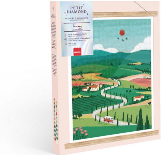 LA PETITE épicerie Diamond Painting Kit "Tuscany" - Creatieve hobbyset voor volwassenen