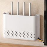 Merkloos Routerplank Routerbox Wifi Router Opbergdoos - Kabelgat - Wandmontage - 2 Maten
